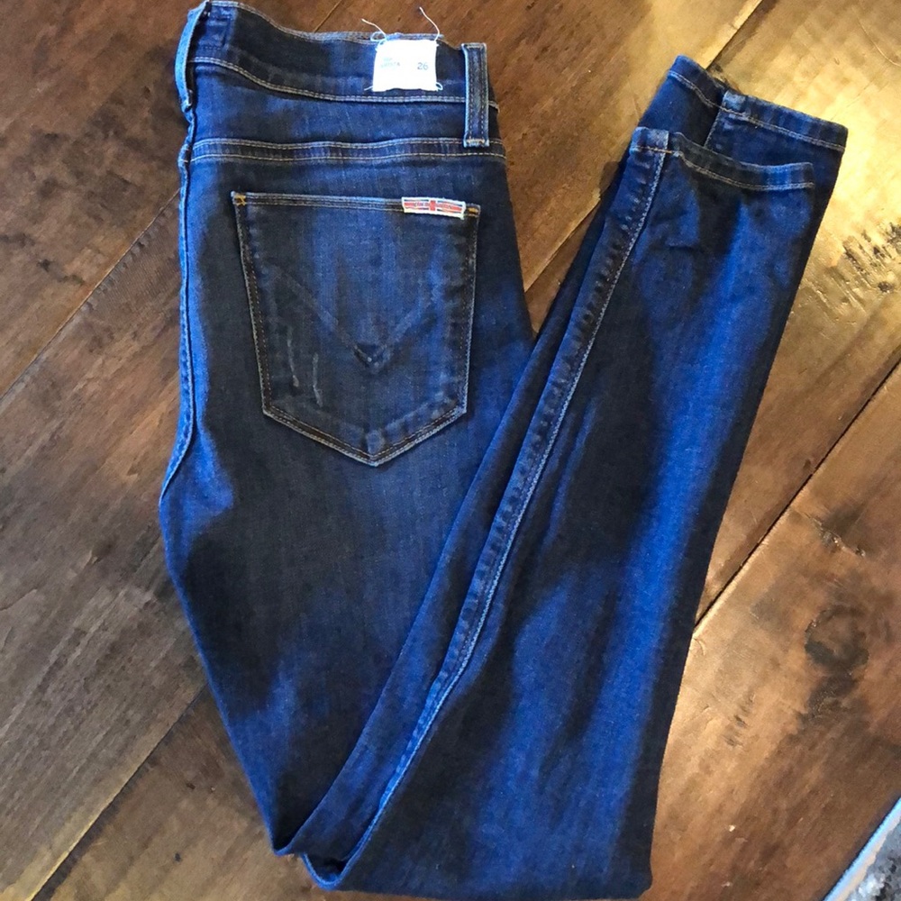 Hudson Krista Super Skinny Crop Sz 26 Color #LABK